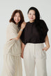 Cocoon shape cooling knit set