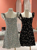 Find my paradise floral chiffon dress