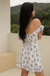 Find my paradise floral chiffon dress